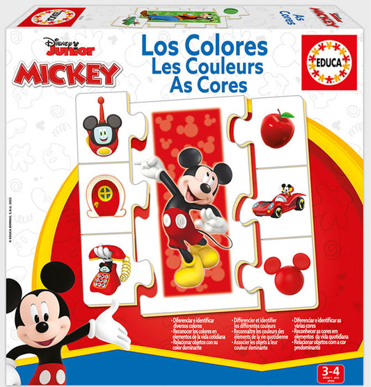 Educa As Cores Mickey & Friendes