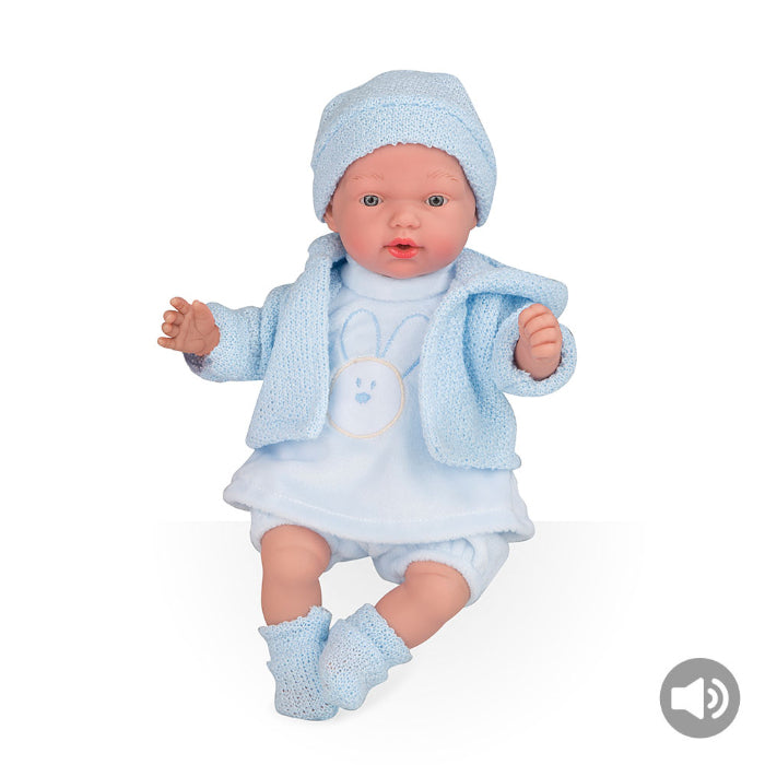 Elegance 28 cm Hanne Coelhinho Azul com Sons