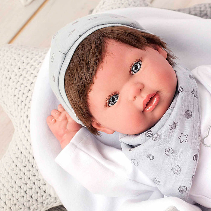 Bonecas Arias 45 cm Alejandro com Manta