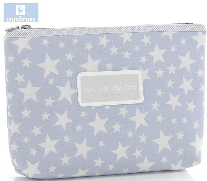 CAMBRASS - NECESSAIRE ESTRELA AZUL 6x28x20 CM