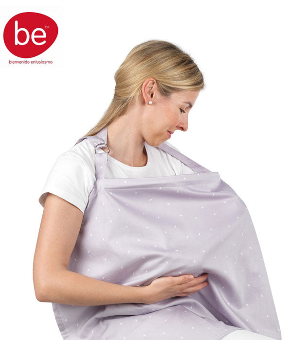 CAMBRASS - CAPA PARA AMAMENTAÇÃO MELON CORAL 92x65 CM