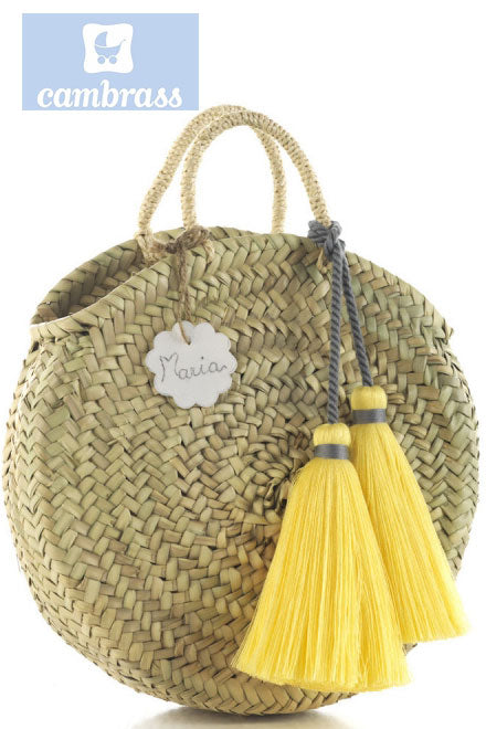 CAMBRASS - BOLSA AMARELO 10x30x35 CM