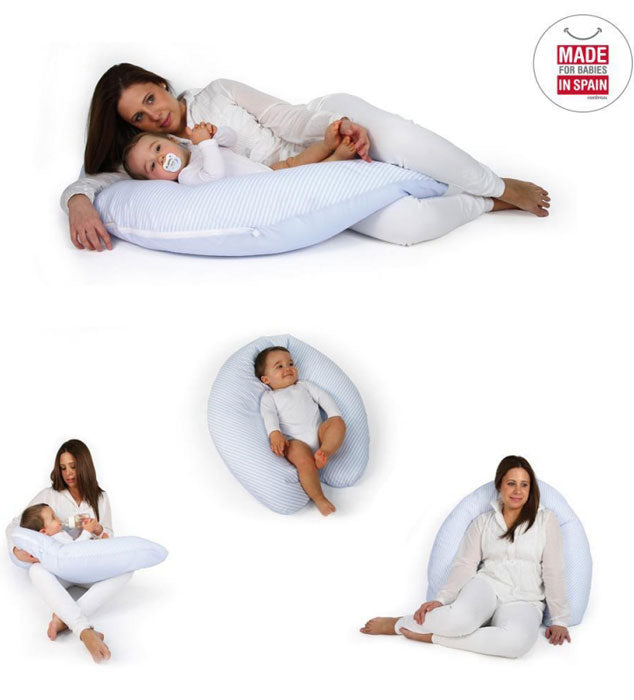 CAMBRASS - ALMOFADA DE AMAMENTAÇÃO 16x118x80 CM ASTRA ROSA / ESTRELA