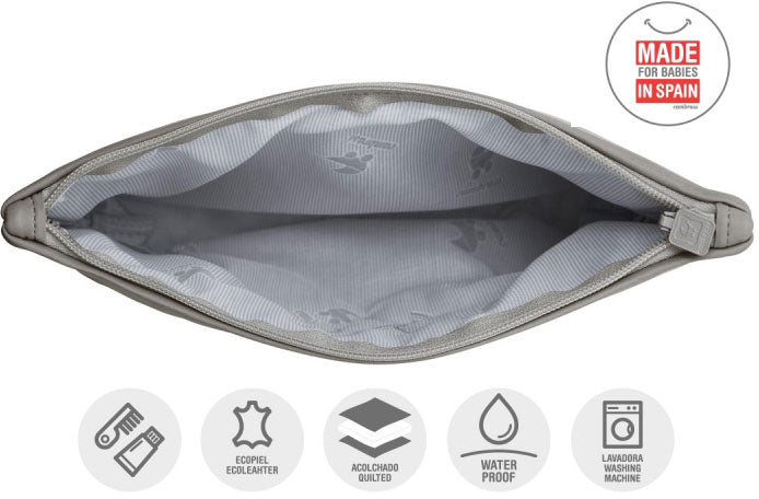 CAMBRASS - NECESSAIRE CINZA 6x28x20 CM