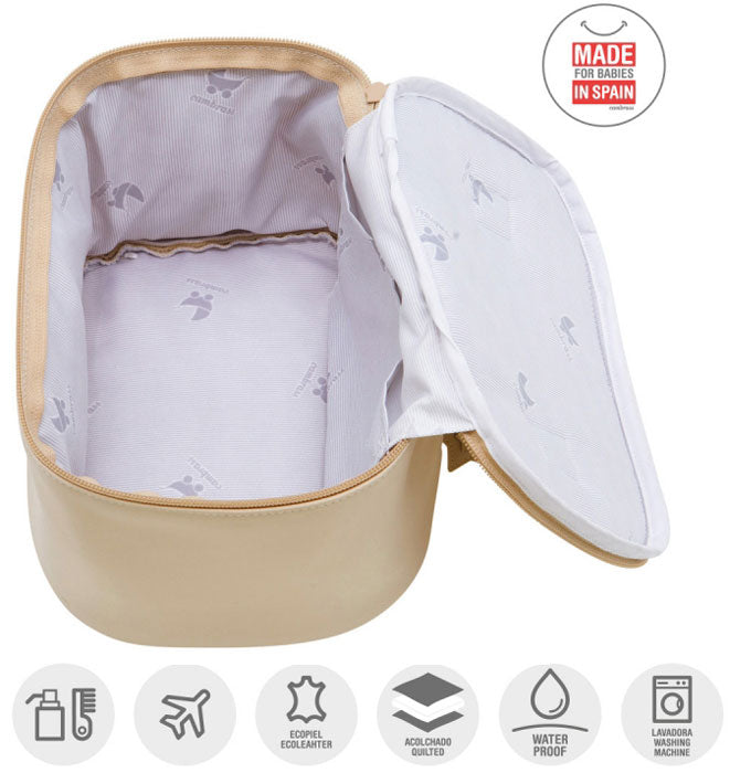 CAMBRASS - NECESSAIRE CAMEL 19x24x17 CM SACO