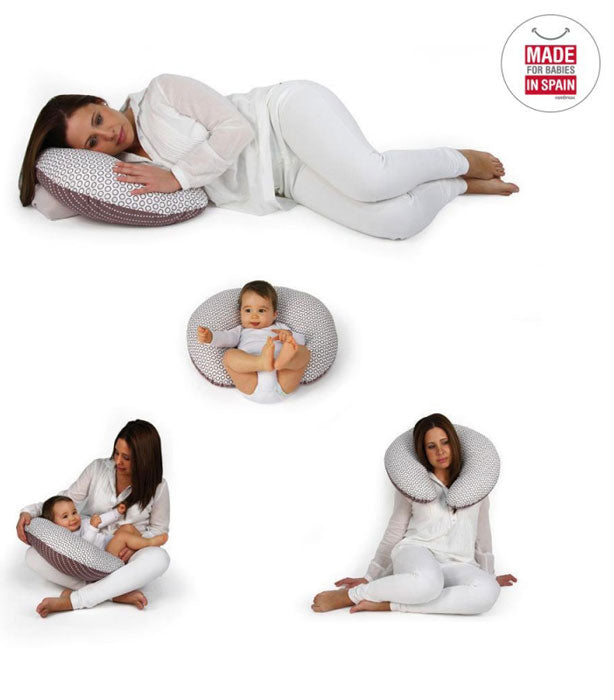 CAMBRASS - ALMOFADA DE AMAMENTAÇÃO 53x45x10 CM ASTRA ROSA / ESTRELA