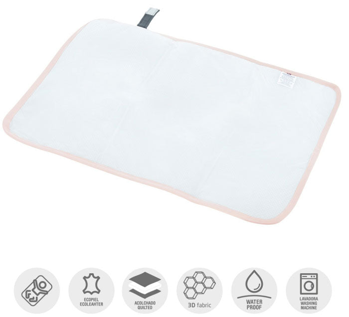 CAMBRASS - MUDA FRALDAS 40x60 CM URBANY ROSA