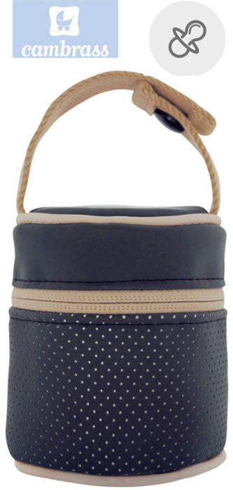 CAMBRASS - PORTA CHUPETAS URBANY BEIGE 8,5x8,5x11 CM