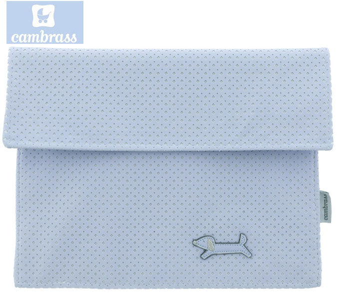 CAMBRASS - PORTA DOCUMENTOS PARIS CELESTE 3x17x25 CM