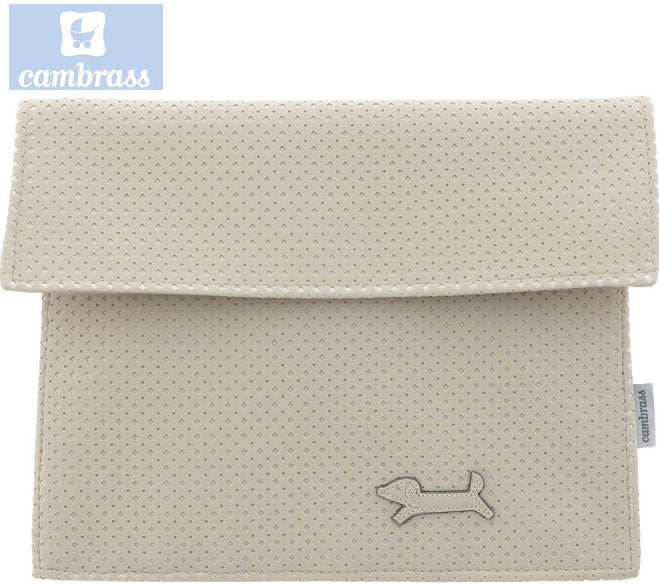 CAMBRASS - PORTA DOCUMENTOS PARIS CAMEL 3x17x25 CM