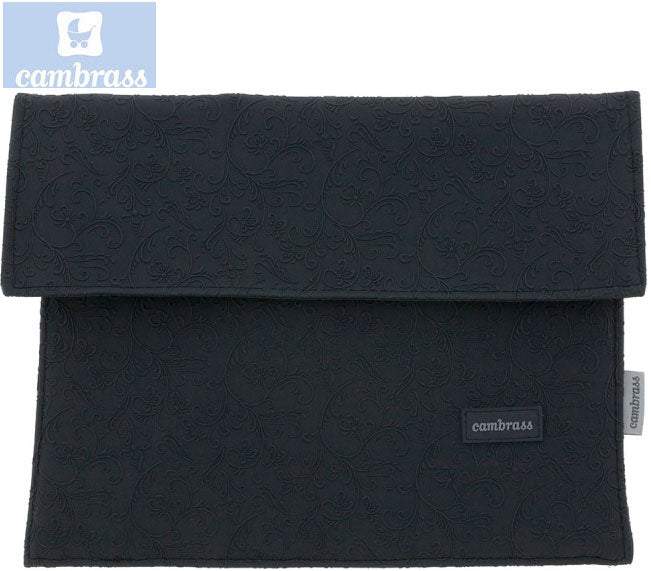 CAMBRASS - PORTA DOCUMENTOS PRETO ELITE 3x17x25 CM