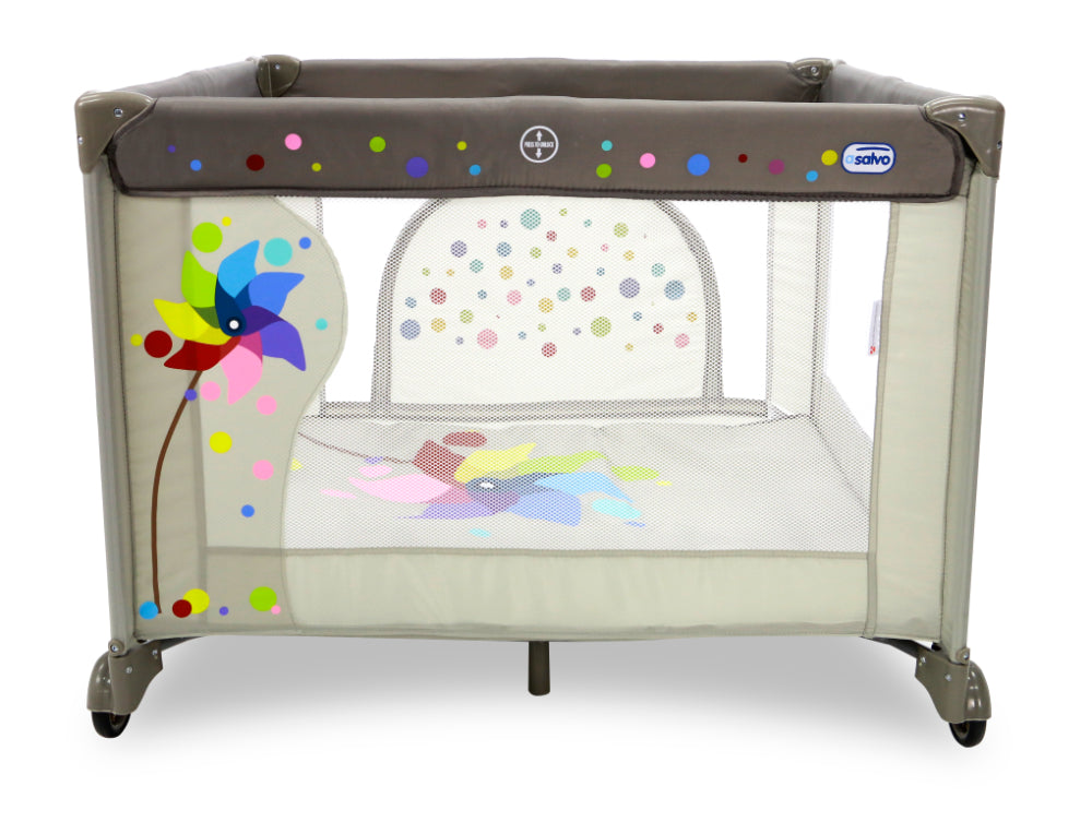 Parque infantil quadrado Asalvo Windmill