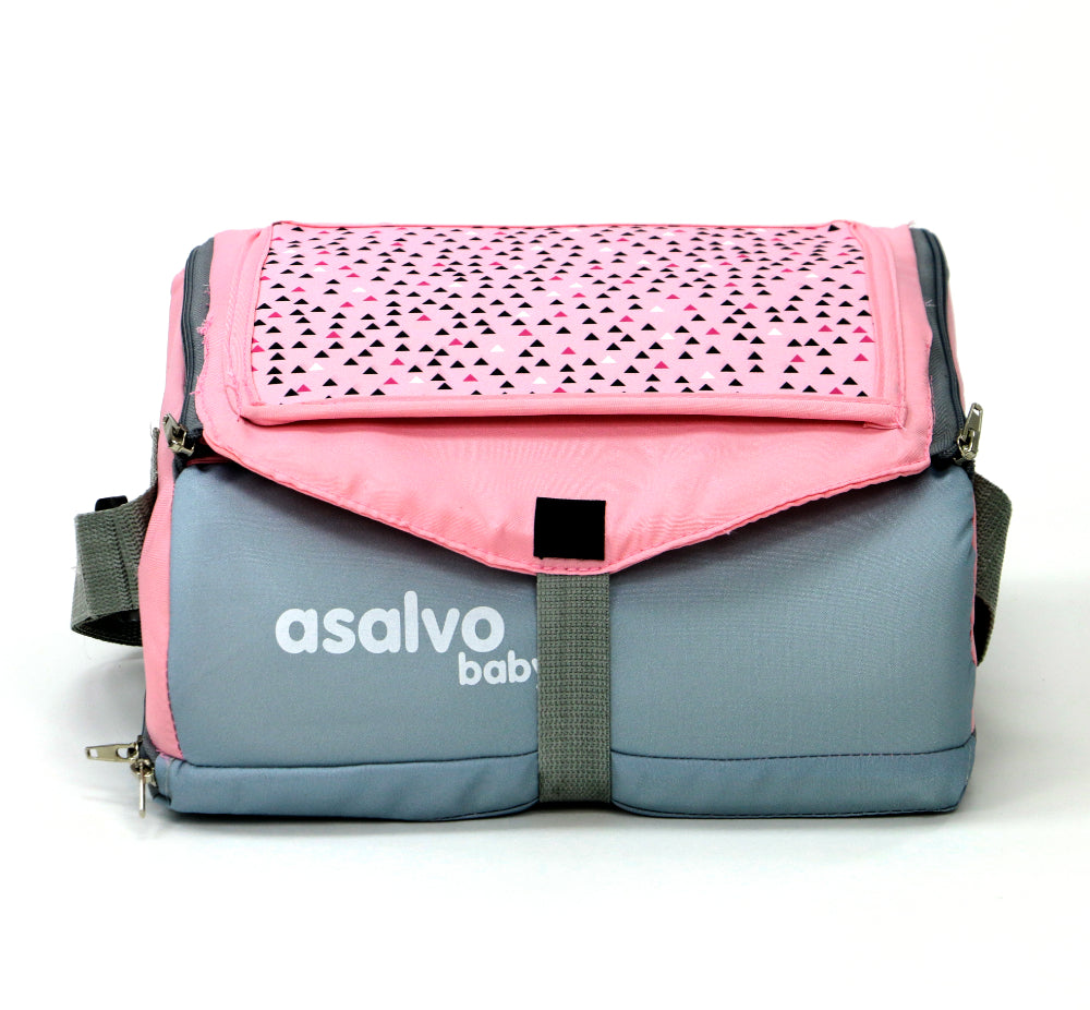 Cadeira da papa para viajar Go Anywhere Asalvo Cuscus Nordic Pink