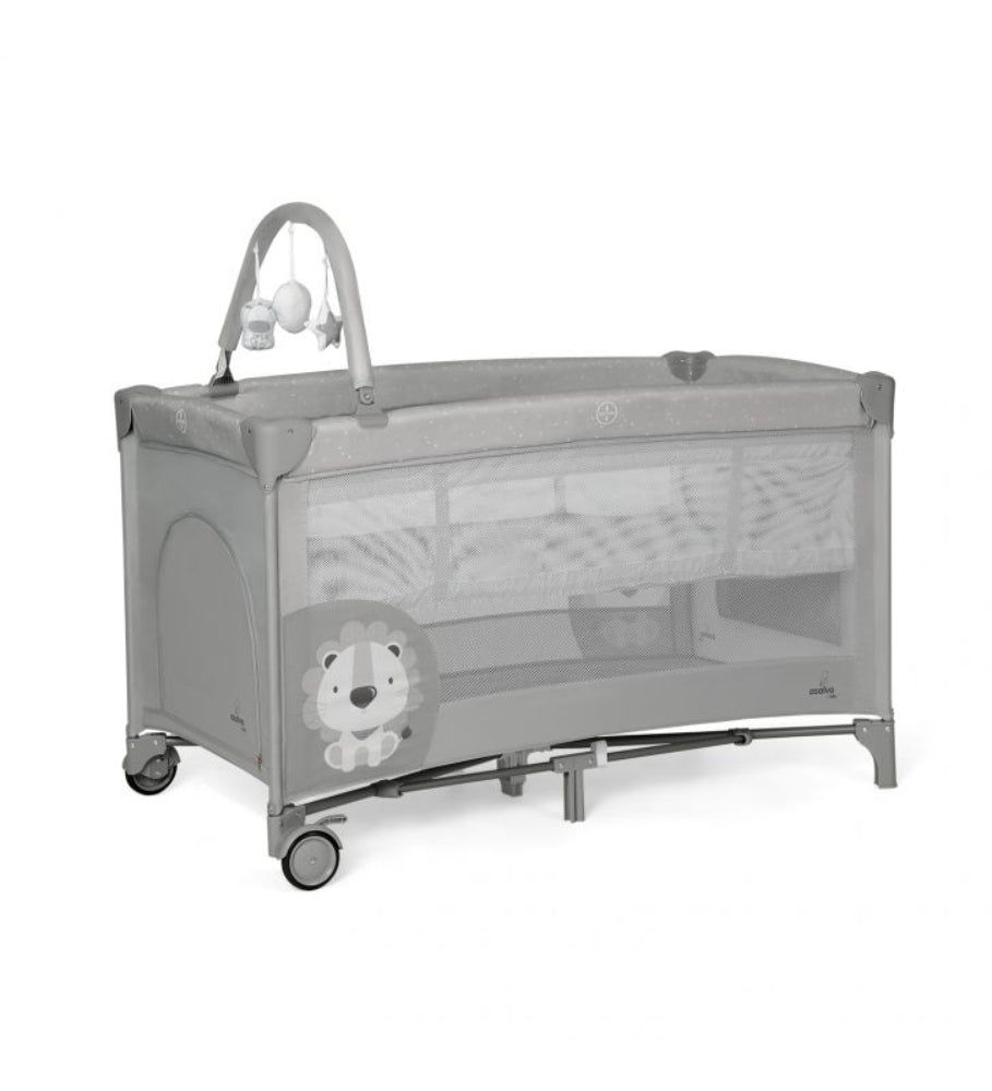 Cama de viagem Asalvo Complet Duo Baby Lion Grey