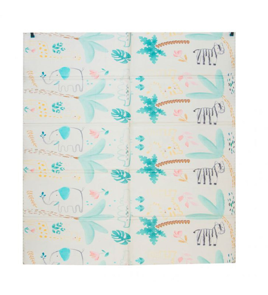 Tapete de brincar dobrável Asalvo 120 x 180 cm Animals-City