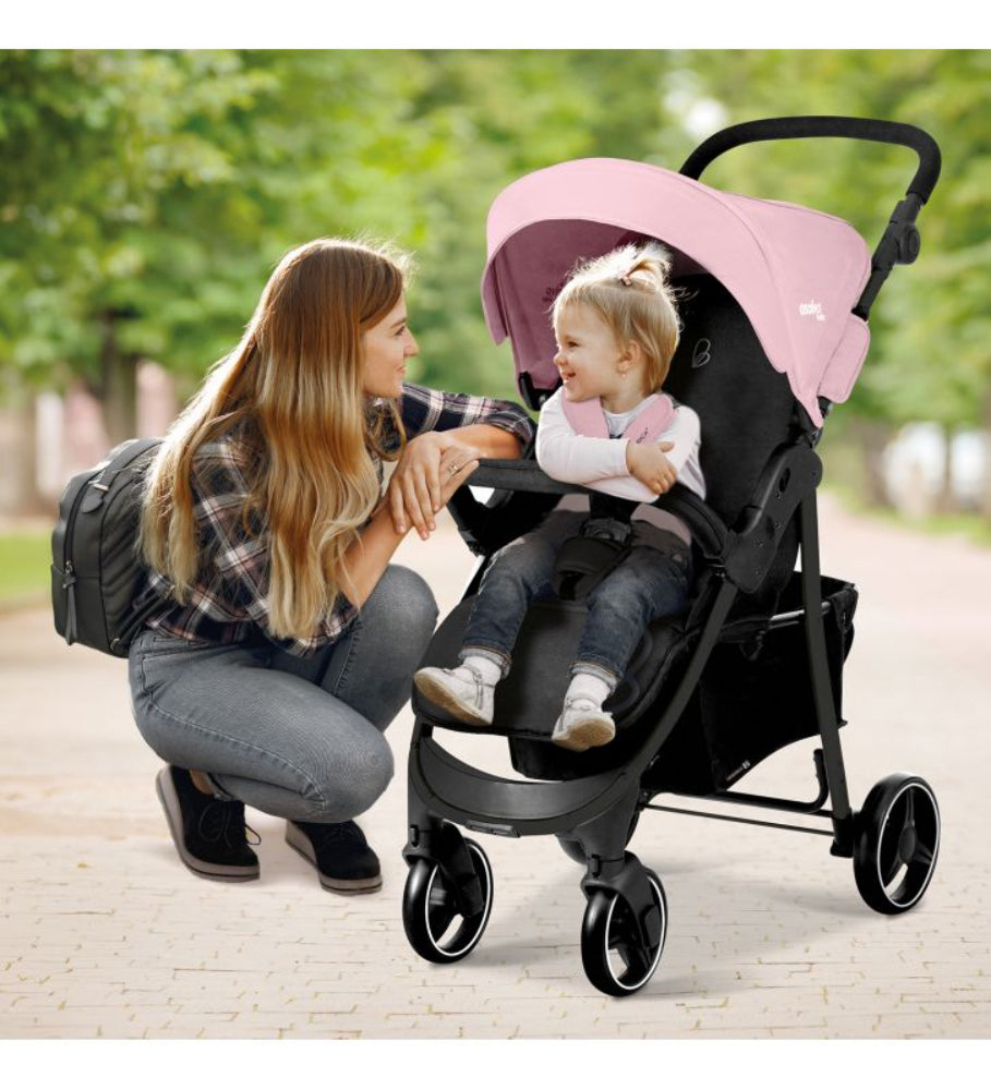 Carrinho de bebé Asalvo America 3 Pink