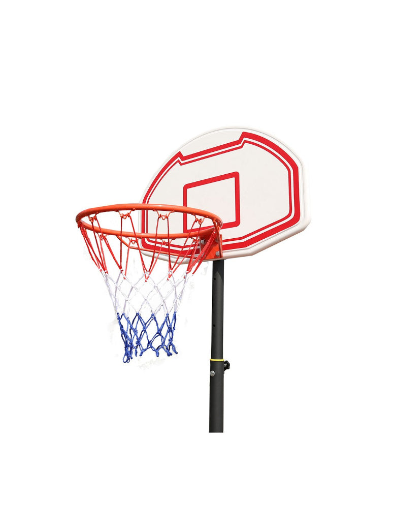 Cesto de basquetebol para crianças regulável 165 x 210 cm
