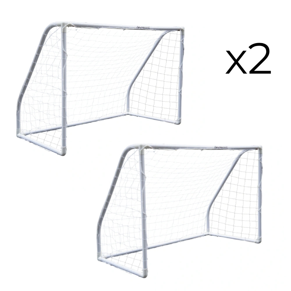 Conjunto de balizas 180 x 91 x 120 cm em PVC White