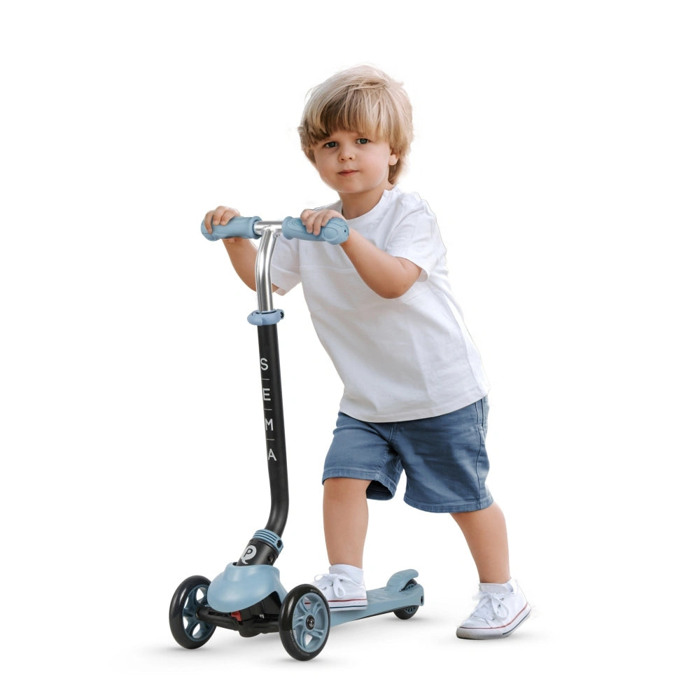 Triciclo 5 em 1 Qplay Sema Blue