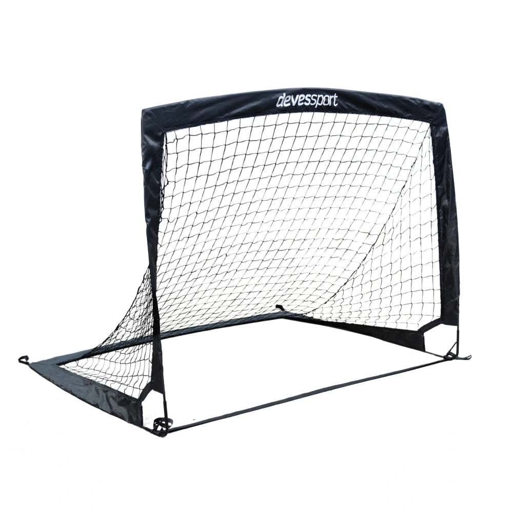 Conjunto de balizas de futebol dobráveis 120 x 90 x 90 cm
