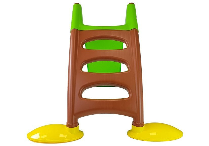 Escorrega infantil 424 verde castanho