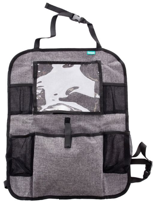 Organizador de assento + bolso Grey Zopa