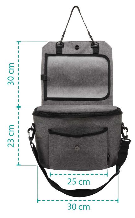 Organizador de assento Zopa 3in1 Grey