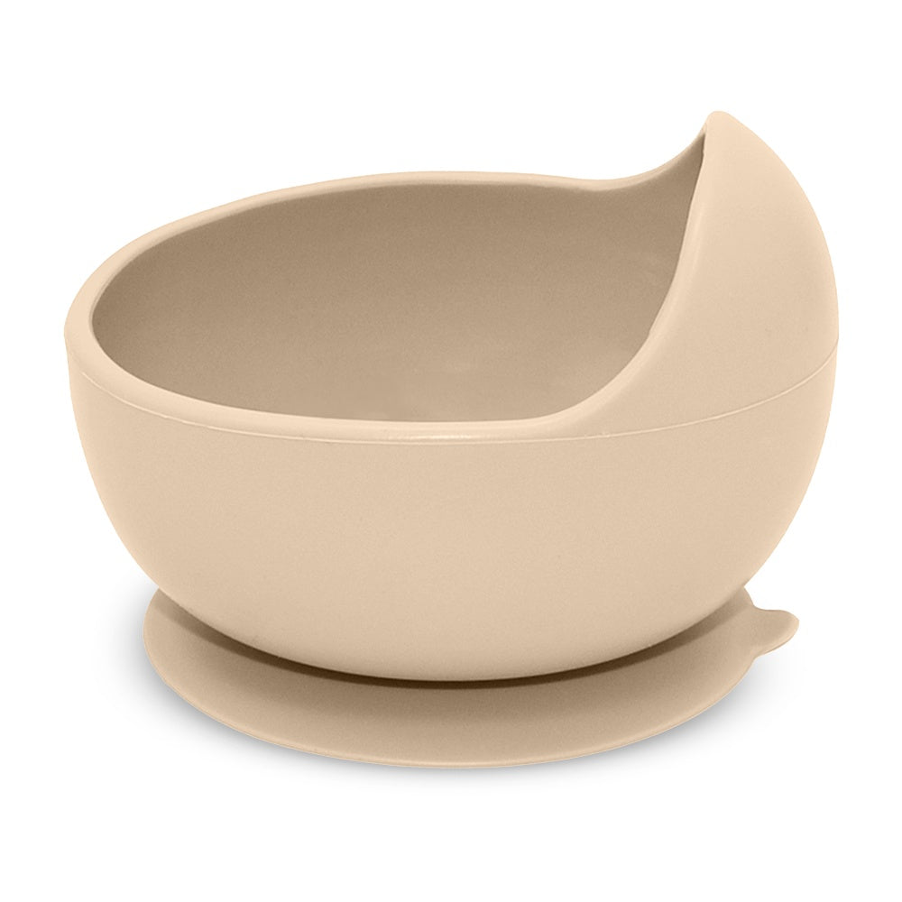 Tigela de silicone com ventosa Petite&Mars Take&Match Desert Sand