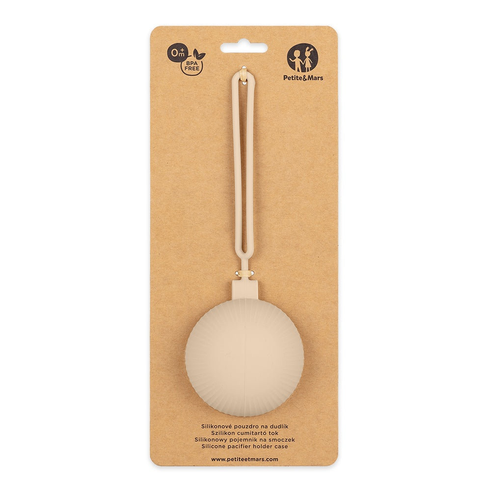 Capa de silicone para chupeta Petite&Mars Desert Sand