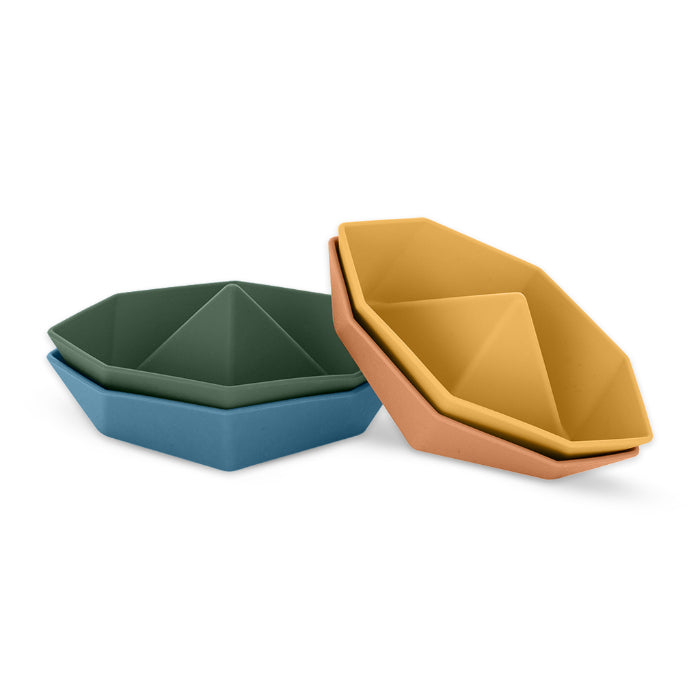 Brinquedos de banho de silicone Petite&Mars Ships