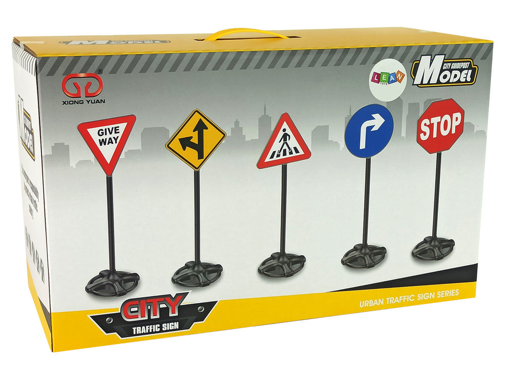 Conjunto sinais trânsito educativos 82 cm