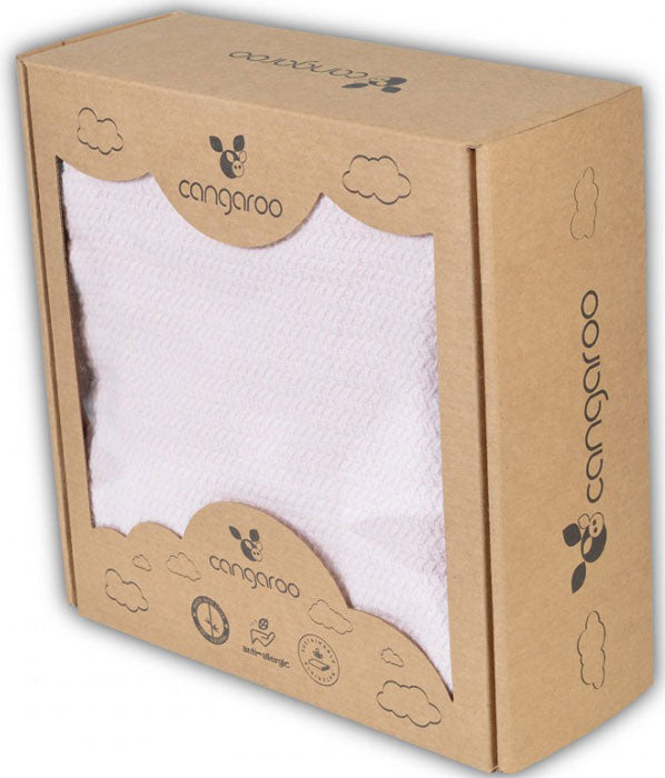Cobertor de malha Cangaroo Latte pink