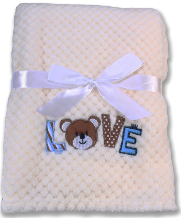 Cobertor de bebé Cangaroo Freya white