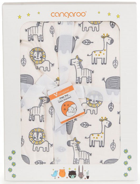 Cobertor de bebé Cangaroo Shaggy beige