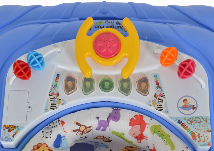 Andador Moni Jungle fun blue