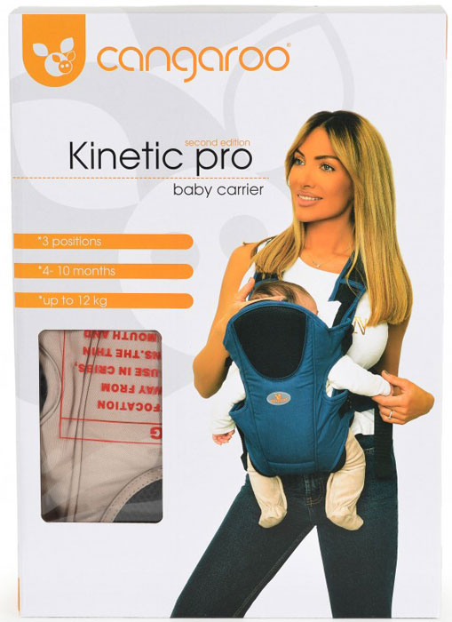 Porta bebé Cangaroo Kinetic pro blue