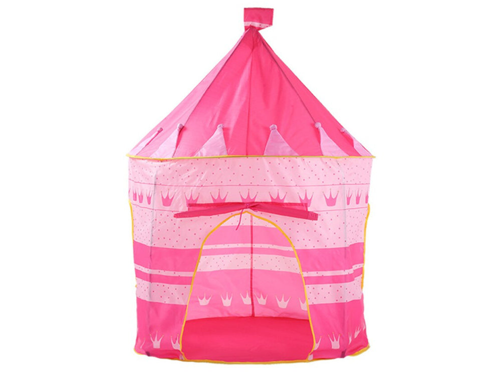 Tenda castelo princesa jardim rosa