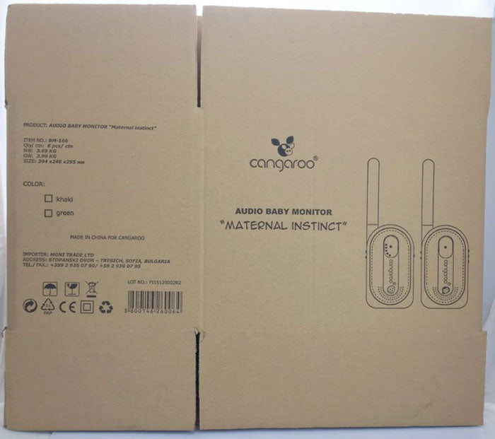 Intercomunicador Cangaroo Maternal Instinct khaki