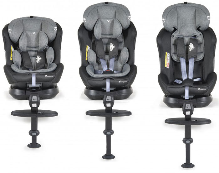 Cadeira auto Cangaroo Sheriff grey (0-36kg)