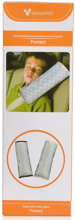 Almofada ergonómica Cangaroo Protect grey