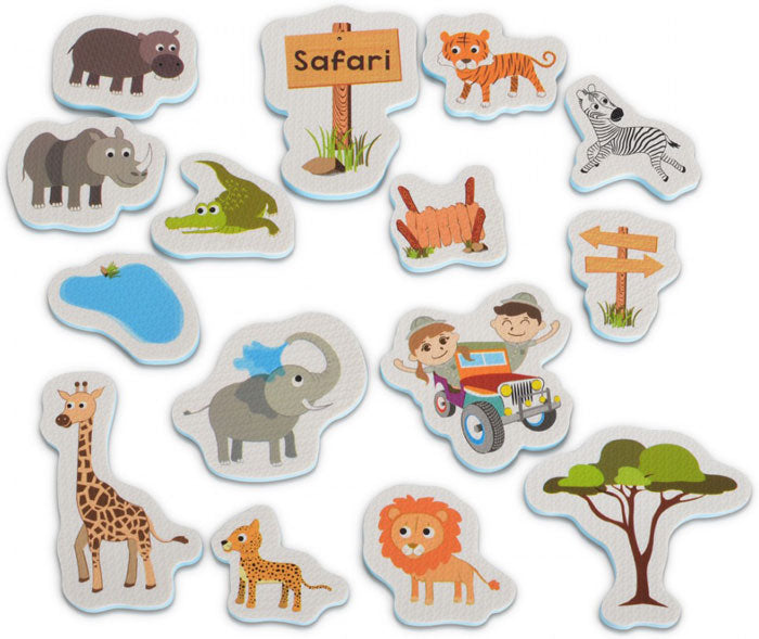Quebra-cabeça para banho Sunta Toys Safari
