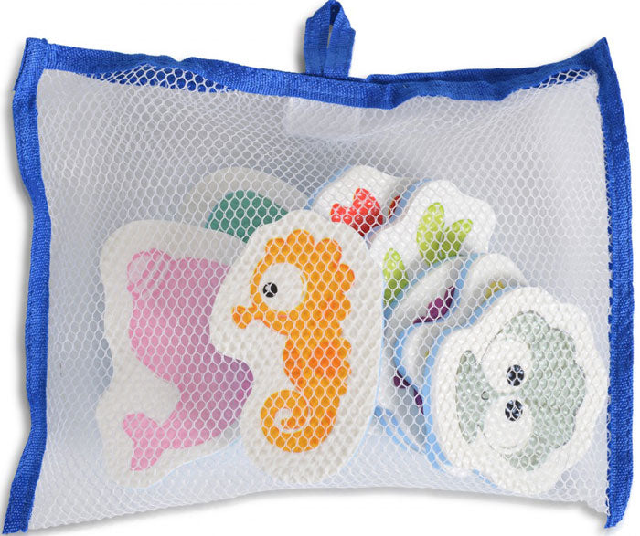 Quebra-cabeça para banho Sunta Toys Animais marinhos