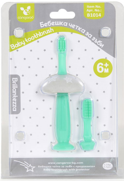 Escova de dentes Cangaroo Brillantezza mint