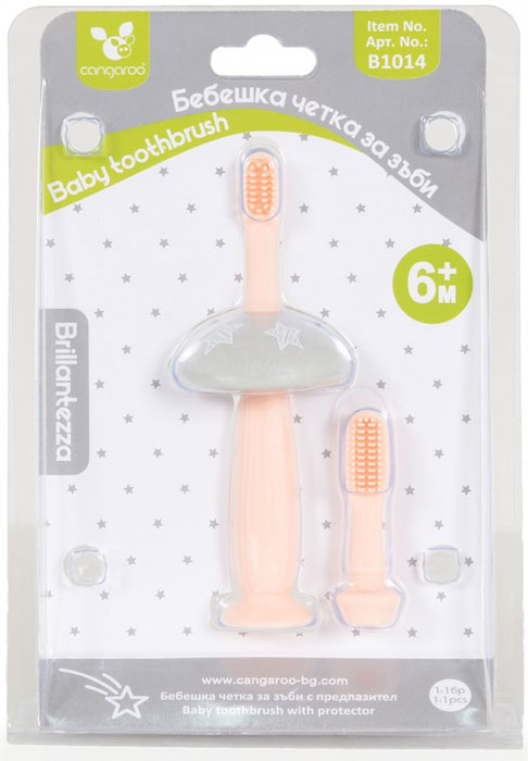 Escova de dentes Cangaroo Brillantezza pink