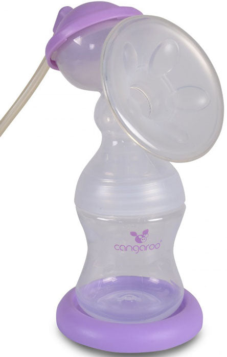 Bomba extratora leite materno elétrica Cangaroo Elegance purple
