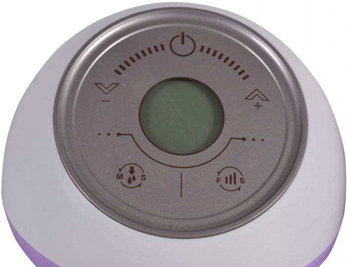 Bomba extratora leite materno elétrica Cangaroo Elegance purple