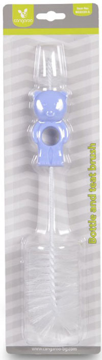 Escovilhão 2 em 1 Cangaroo blue