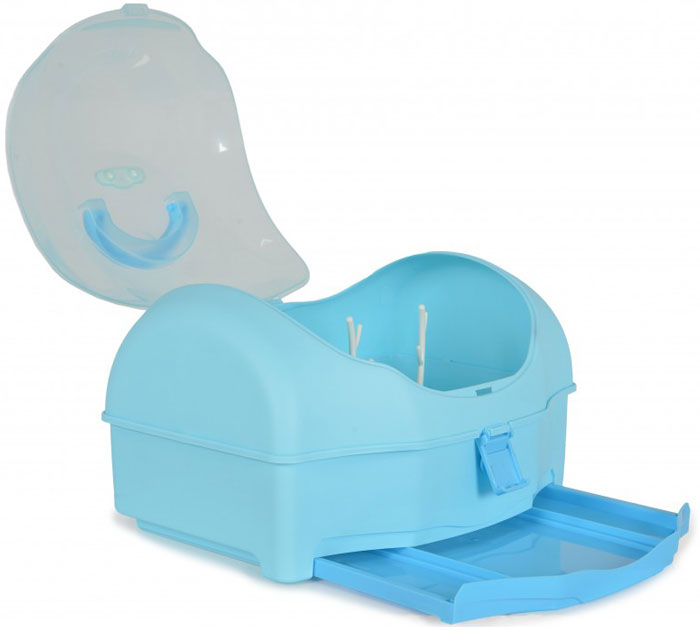 Escorredor biberões Cangaroo Blooming blue