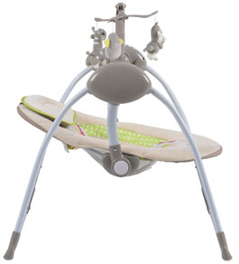 Espreguiçadeira Cangaroo Baby Swing+ Cappuccino