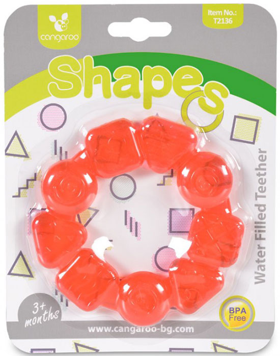 Mordedor com água Cangaroo Shapes